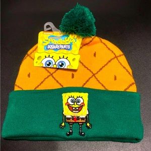Spongebob Squarepants Knit Hat/Beanie, BNWT, One Size
